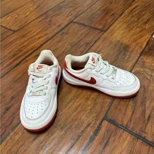 air force 1 white orange size 11c